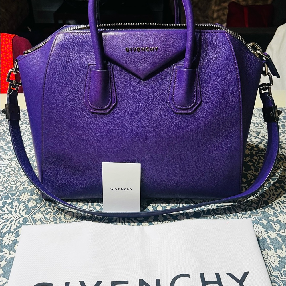 Givenchy Luxurious Purple Satchel